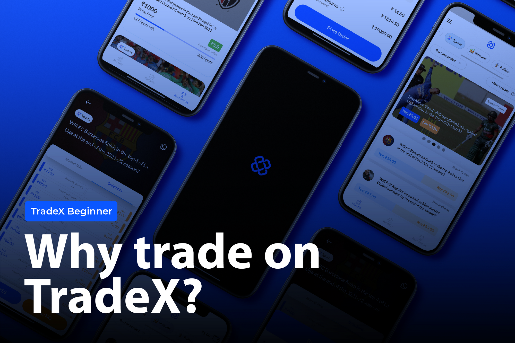 Why trade on TradeX?